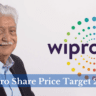 Wipro Share Price Target 2025